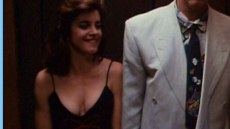 Sexiest Scenes of Lorelei Phelps from Tales from the Crypt. Sexy, SFW, black dress. 654179
