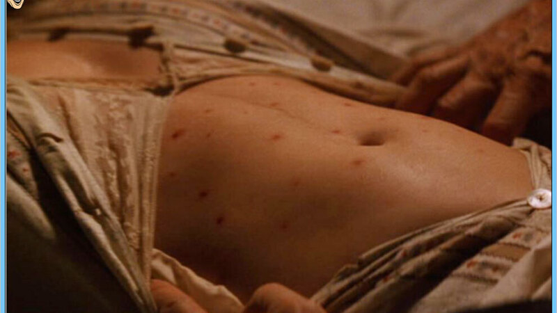 Sexiest Annabeth Gish Scene in Wyatt Earp. Sexy, SFW, chicken pox. 542479