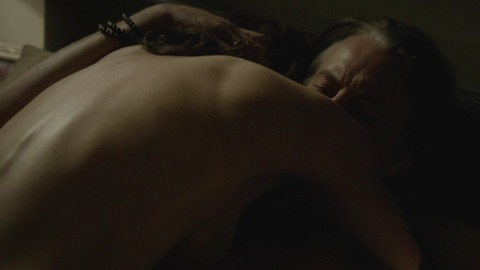 Annabeth Gish in Sons of Anarchy (2008-2014) Sexy Girl On Top Nipple Patch 762006