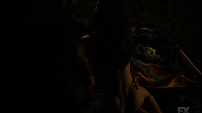 Nudes of Charlotte Millwright from The Bridge. Butt, back exposed, couple. 728058