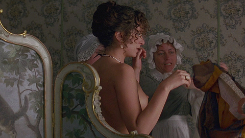 Valeria Golino Nude in Immortal Beloved. Breasts, brunette, curly hair. 671878