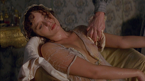 Hottest Giulietta Guicciardi Scenes. Sexy, bathtub, breasts through robe. 671877