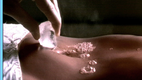 Hottest Valeria Golino Scene in Hot Shots!. Underwear, ice cube, olive. 582530