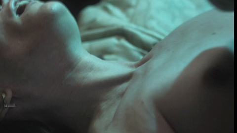 Samantha Beck from A Kiss and a Promise Naked. Breasts, brunette, man on top. 710615