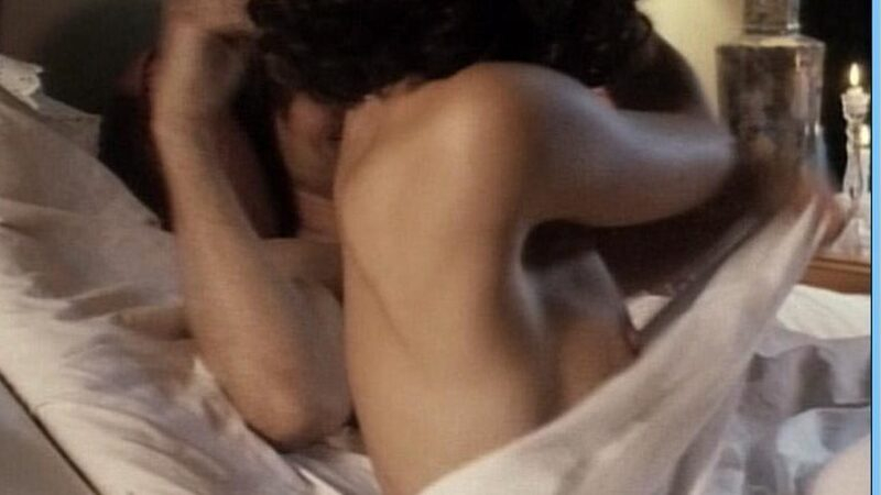 Nudes of Megan Forrester from Lover's Knot. Breasts, brunette, couple in bed. 542772