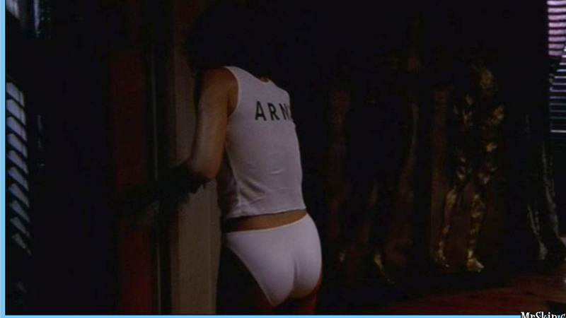 Tales from the Crypt Presents Ritual's Sexiest Scenes with Jennifer Grey. Underwear, SFW, white panties. 570192