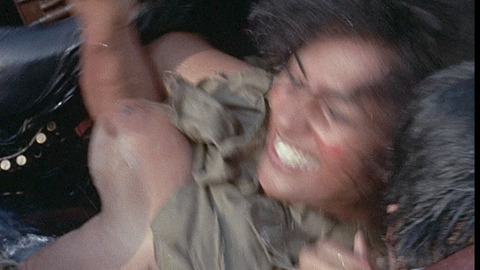 Pam Grier in Women in Cages (1971) Breasts Black Black Curly Hair 699726