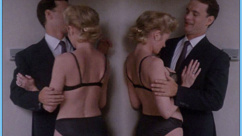Sexiest Melanie Griffith Scene in The Bonfire of the Vanities. Underwear, SFW, black bra. 536899