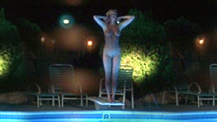 Nudes of Lulu McAfee from Along for the Ride. Breasts, Bush, Thong, diving board, diving in pool. 592806