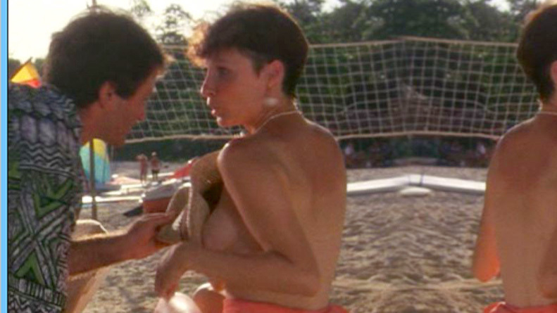 Sexiest Jackie Scenes. Sexy, back exposed, beach. 543094
