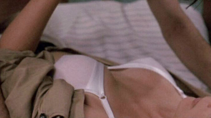 Sexiest Scenes of Susan Aibelli from Spanking the Monkey. Underwear, open shirt, white bra. 554693