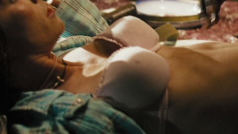Sexiest Brooke Langton Scene in Primeval. Underwear, SFW, brunette. 737887