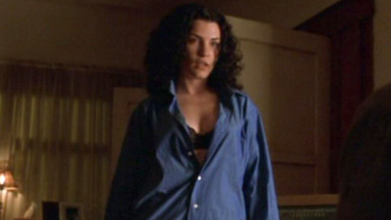 Hottest Julianna Margulies Scene in The Man from Elysian Fields. Underwear, SFW, black bra. 601082