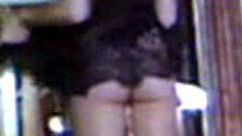 Sexiest Peta Wilson Scene in Strangers. Underwear, SFW, black lingerie. 659191