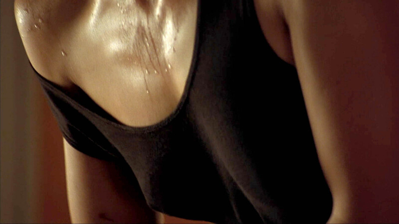 Sexiest Mimi Scenes. Sexy, SFW, black tank top. 728230