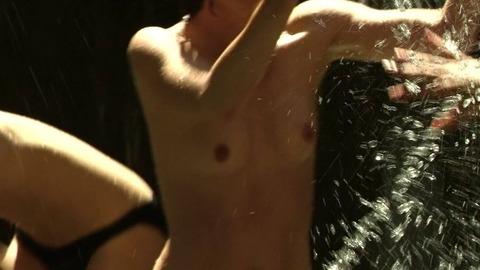 Irène Jacob Nude as Printemps Kaminsky. Breasts, black panties, dark hair. 752960