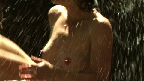 Irène Jacob Nude in Salaud, On T'aime. Breasts, black panties, dark hair. 752962