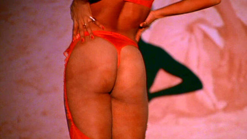 Sexiest Scenes of Uniqua from New Jack City. Underwear, Black, red thong. 544847