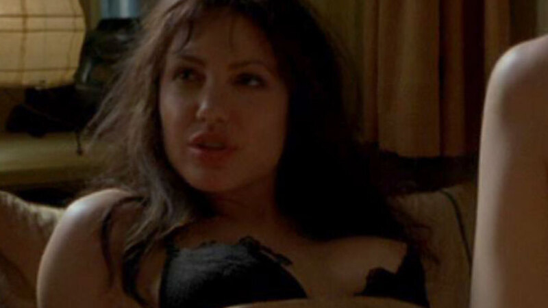 Mary Bell from Pushing Tin Naked. Breasts, black underwear, brunette. 556475