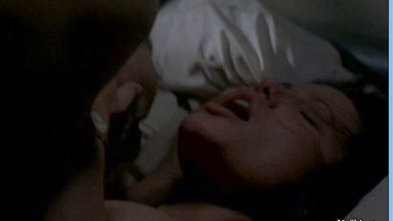 Angelina Jolie Naked as Sarah Jordan. Breasts, brunette, couple in bed. 634035