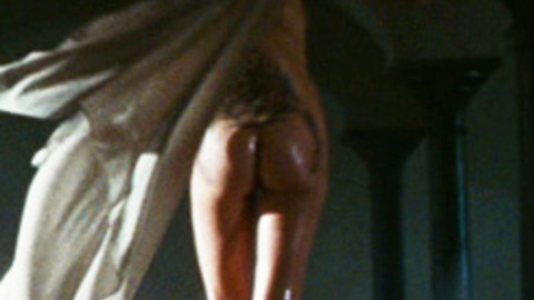 Angelina Jolie in Wanted (2008) Butt Back Exposed Back Tattoo 706705