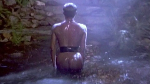 Grace Jones Naked in Boomerang. Butt, in water, nude. 778933