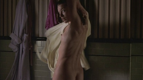 Milla Jovovich Naked in No Good Deed. Breasts, Butt, back exposed, brunette. 768367