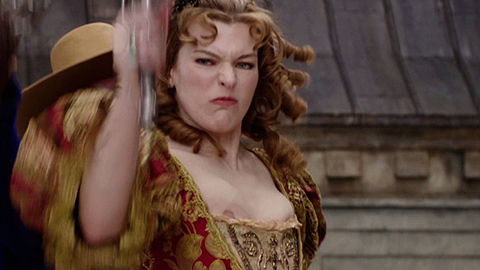 Milla Jovovich in The Three Musketeers (2011) Breasts Breasts Cleavage 708551