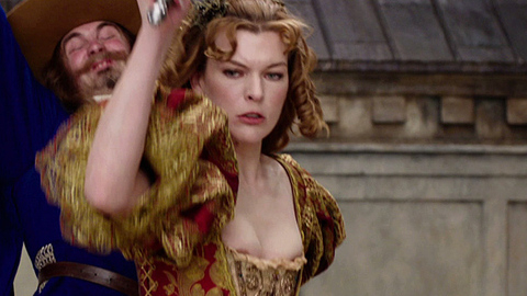 Milla Jovovich in The Three Musketeers (2011) Breasts Breasts Breasts Popping Out 708548