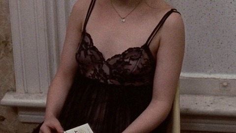 Carol Kane in The Last Detail (1973) Underwear Black Lingerie Pack Of Cigarettes 781737