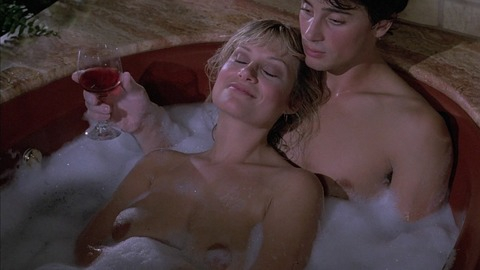 Caren Kaye in My Tutor (1983) Breasts Bath Breasts 780663