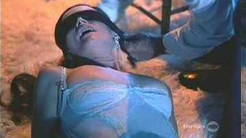 The Glitter Dome's Sexiest Scenes with Margot Kidder. Sexy, blindfolded, collage. 687504