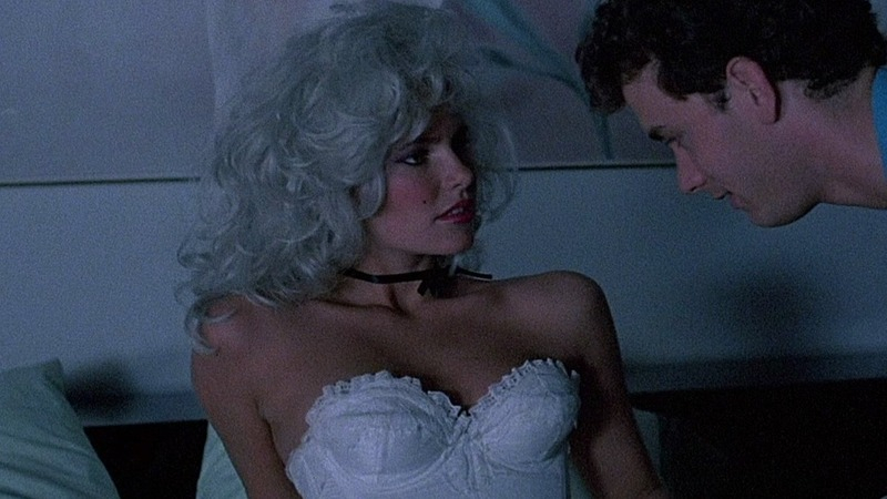 Bachelor Party's Sexiest Scenes with Tawny Kitaen. Sexy, SFW, couple in bed. 739458