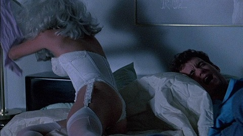 Tawny Kitaen in Bachelor Party (1984) Sexy Bed Couple In Bed 739460