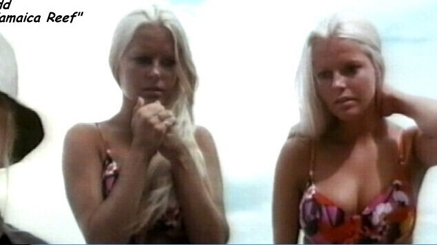 Sexiest Cheryl Ladd Scene in The Treasure of Jamaica Reef. Bikini, blonde, cleavage. 546373