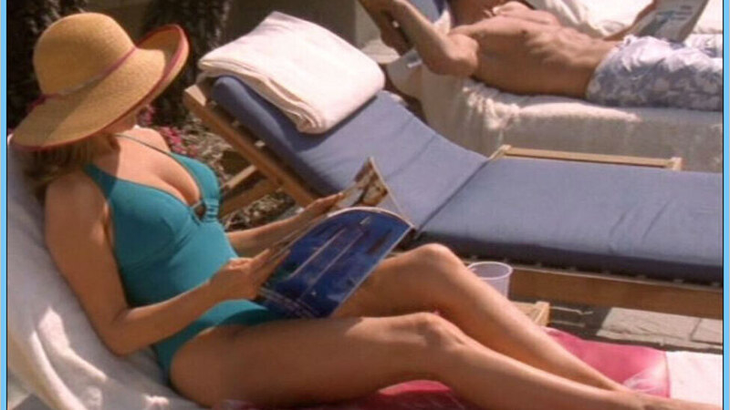 Sexiest Cheryl Ladd Scene in Las Vegas. Sexy, SFW, reading magazine. 657013