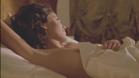 Diane Lane Naked as Paulette Goddard. Breasts, brunette, curly hair. 693351