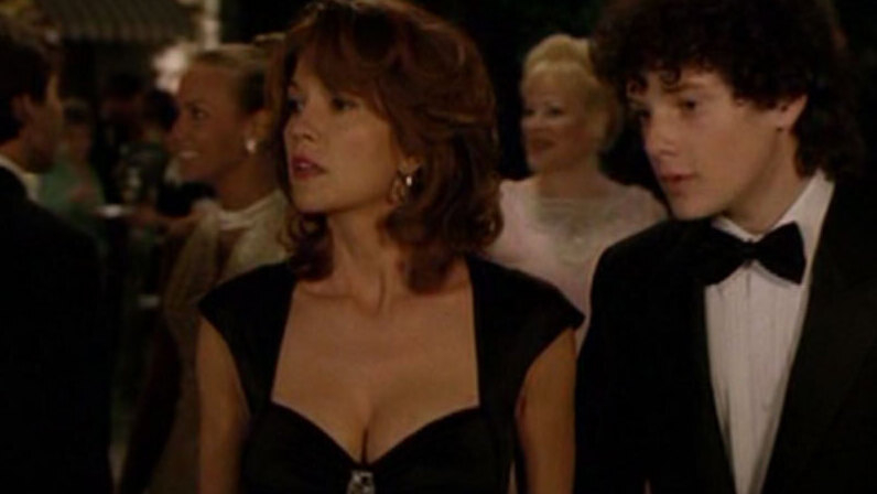 Fierce People's Sexiest Scenes with Diane Lane. Sexy, cleavage, low-cut black dress. 636714