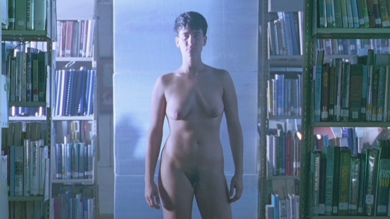 k.d. lang Naked in Salmonberries. Breasts, Bush, black hair, full frontal. 546649