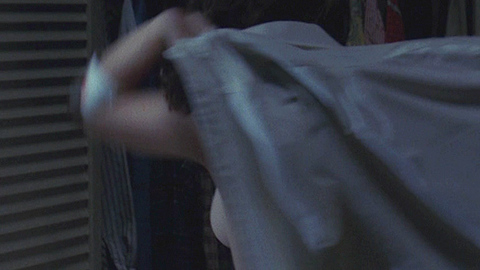 Heather Langenkamp in A Nightmare on Elm Street (1984) Sexy Pink Panties Putting On Shirt 700641