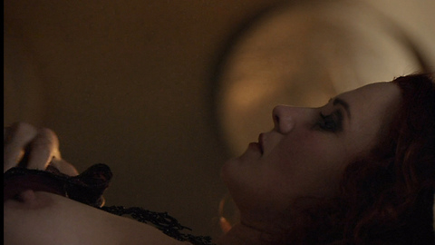 Lucy Lawless in Spartacus (2010-2013) Breasts Black Hair Breasts 682083