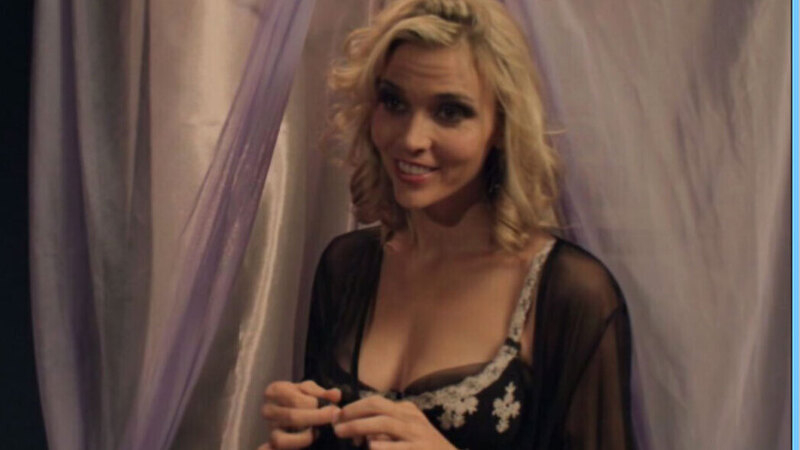 Sexiest Scenes of Darla from One, Two, Many. Underwear, SFW, black lingerie. 650501