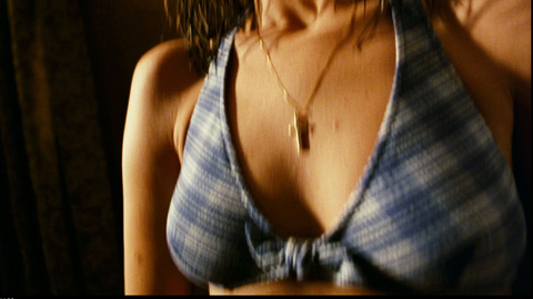 Hottest Juliette Lewis Scene in From Dusk Till Dawn. Bikini, SFW, blue bikini. 705692