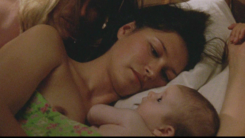 Isabel Two Decker Ludlow from Legends of the Fall Naked. Breasts, baby, brunette. 695255