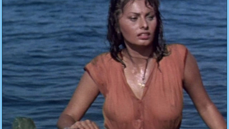 Sexiest Scenes of Phaedra from Boy on a Dolphin. Sexy, SFW, black hair. 547427