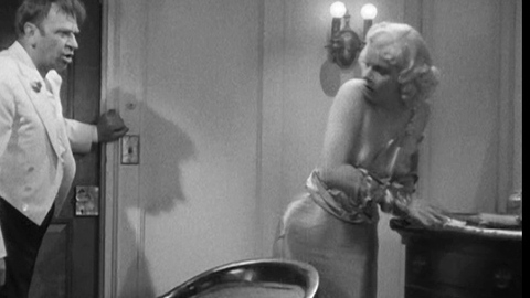 Jean Harlow Naked in China Seas. Breasts, black and white, blonde. 677737