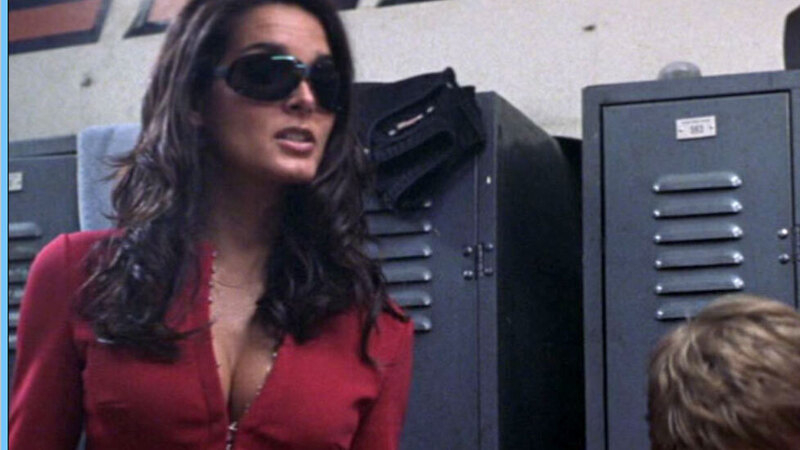 Sexiest Angie Harmon Scene in Agent Cody Banks. Sexy, Locker Room, brunette. 560503