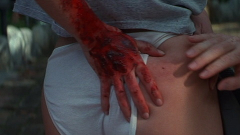 Hottest Teri Hatcher Scene in 2 Days in the Valley. Underwear, SFW, bleeding. 726488