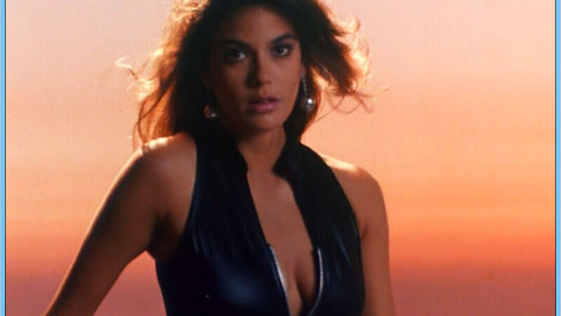 Sexiest Teri Hatcher Scene in Tales from the Crypt. Sexy, SFW, black leather one piece. 654187