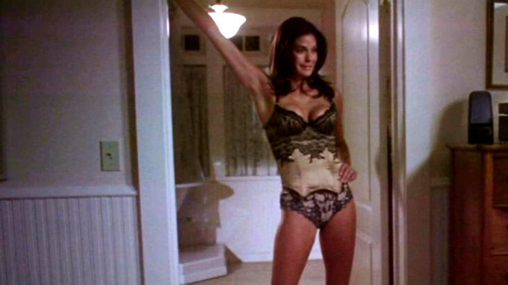 Hottest Susan Delfino Scenes. Underwear, bedroom, black and white lingerie. 661317
